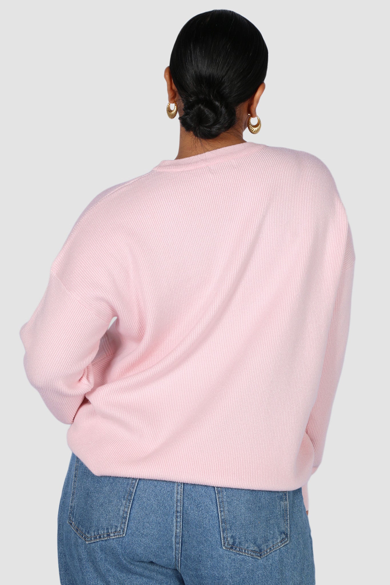 FAYT KNIT SWEATER PINK