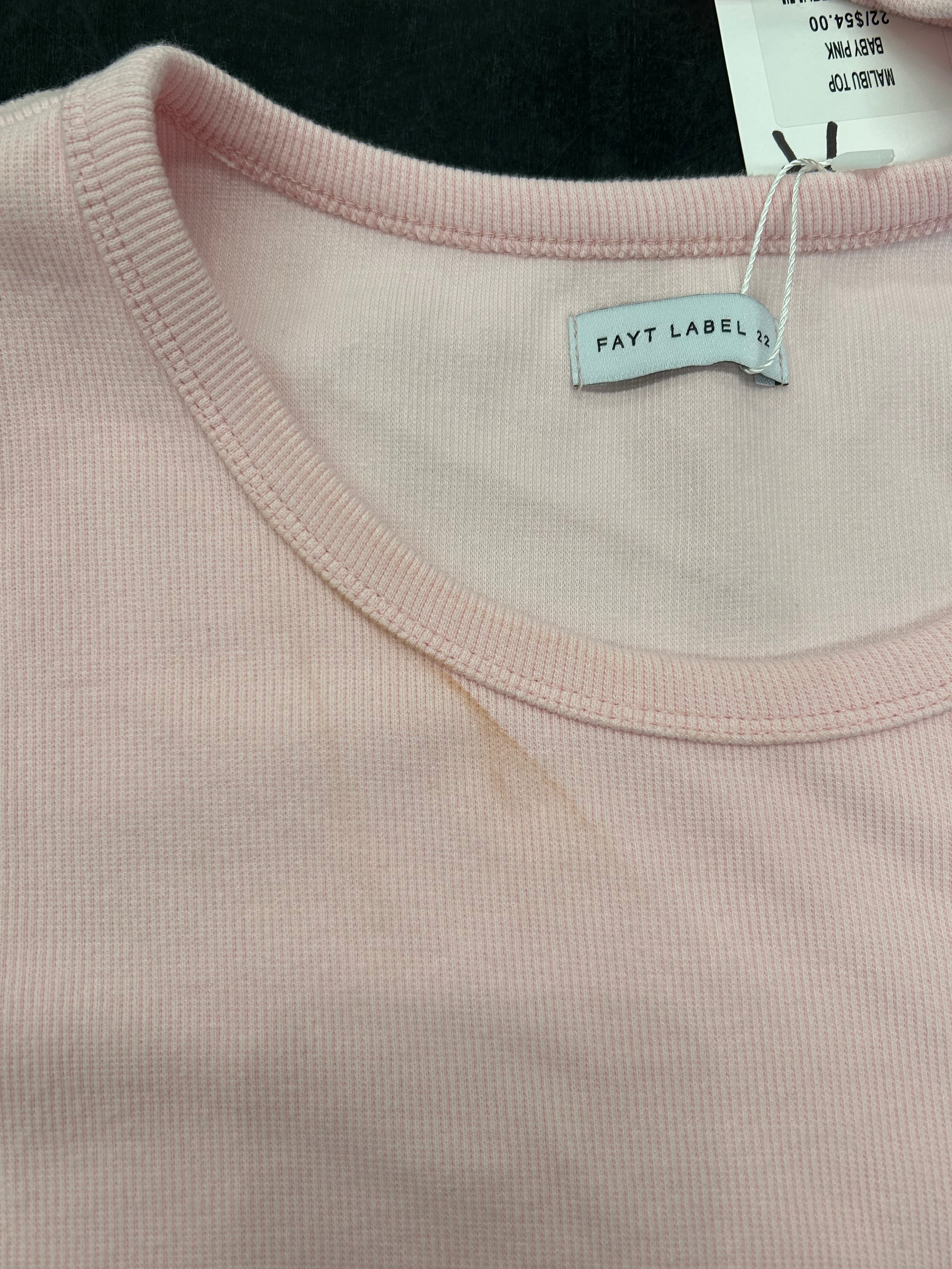 SAMPLE - MALIBU TOP BABY PINK