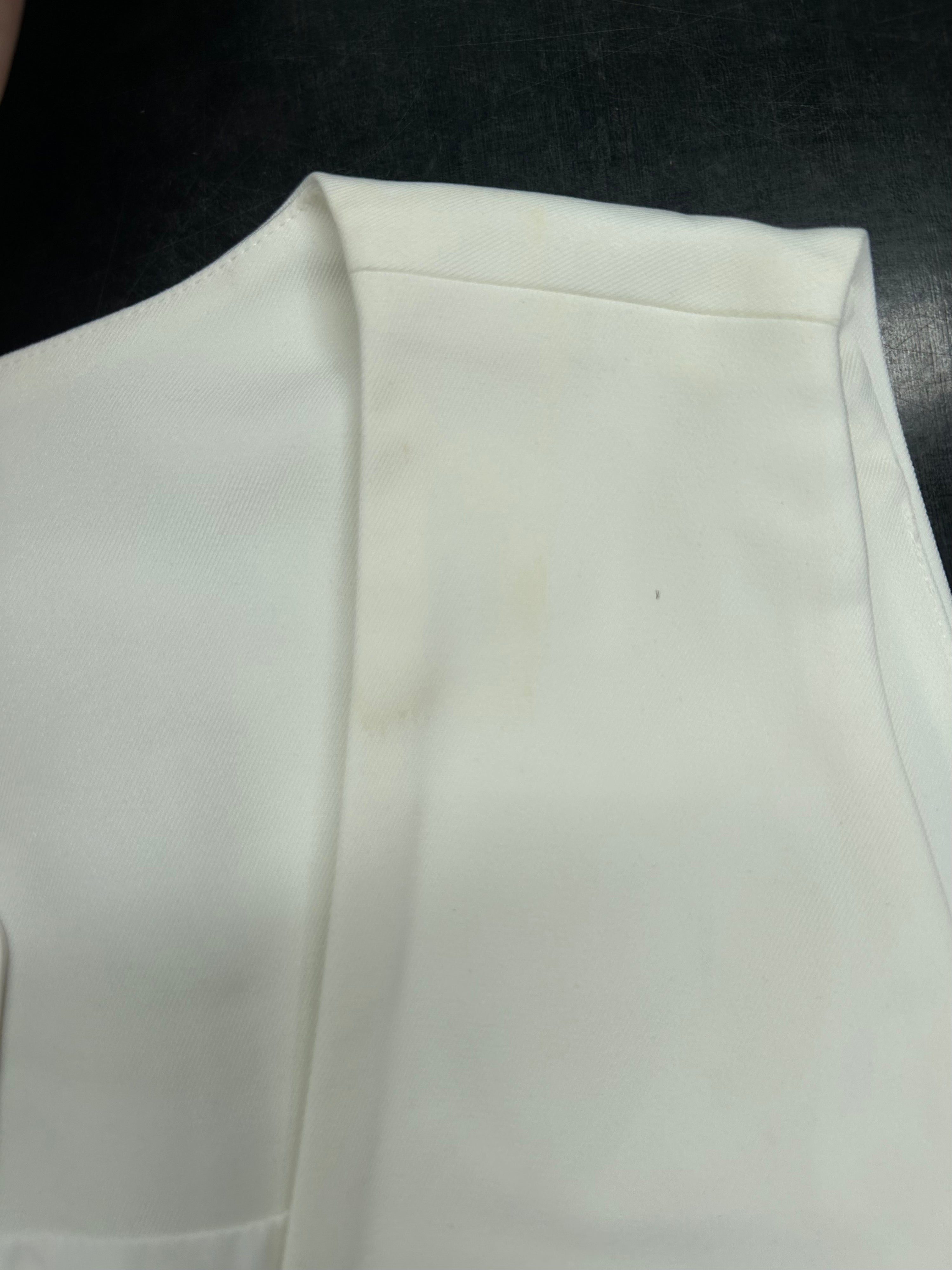 SAMPLE - DIEGO VEST WHITE