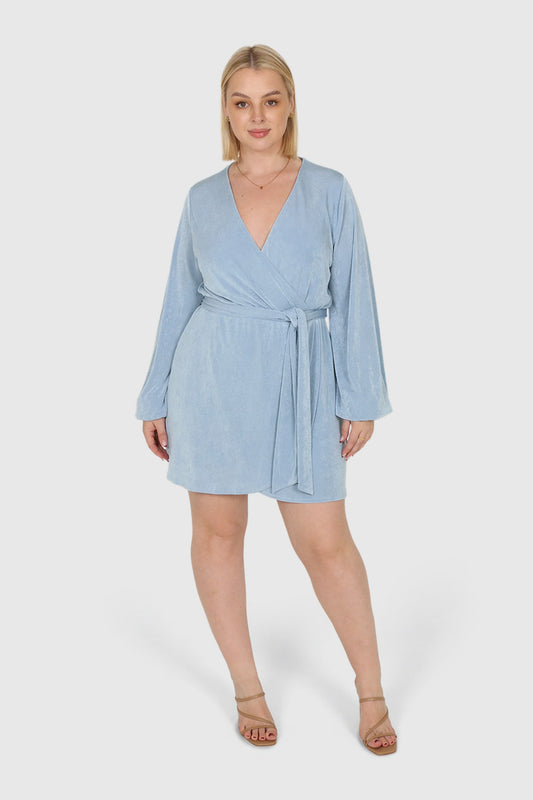 ASTA DRESS SOFT BLUE