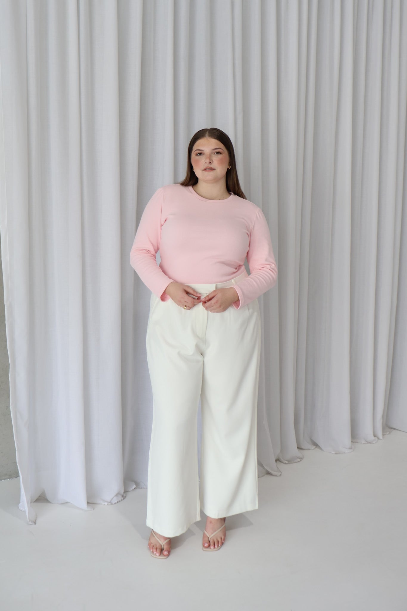 DOWNTOWN PANT WHITE