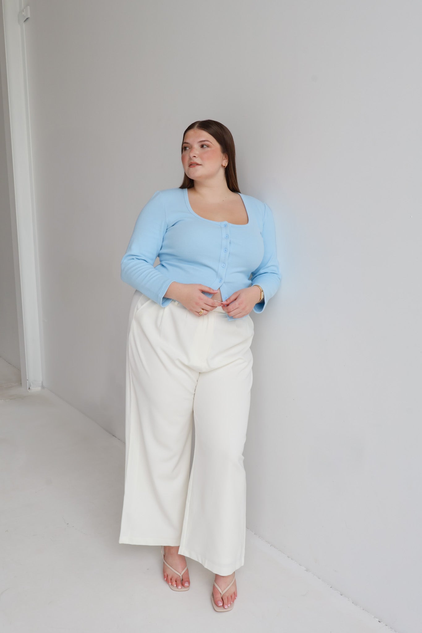 DOWNTOWN PANT WHITE