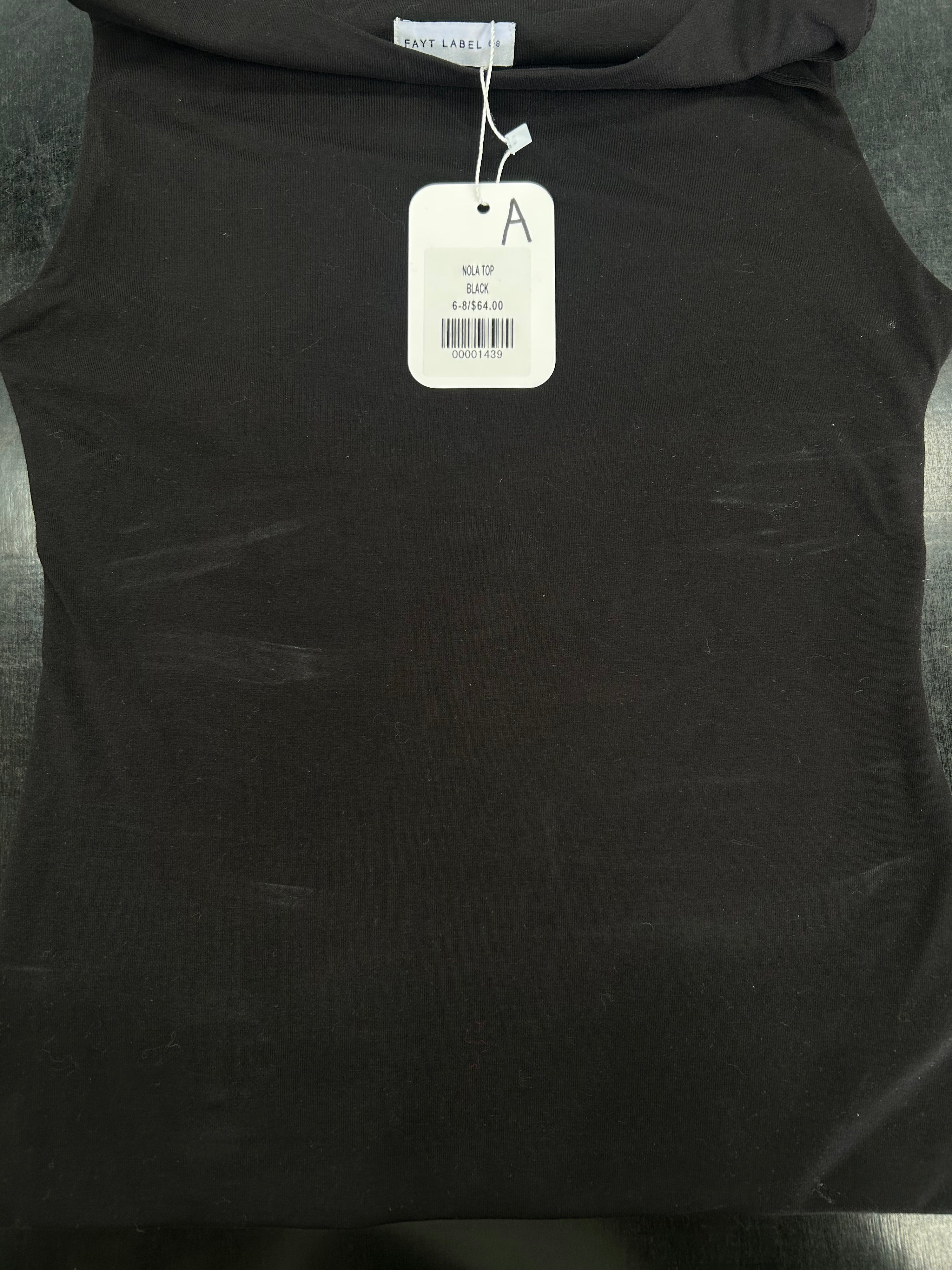 SAMPLE - NOLA TOP BLACK