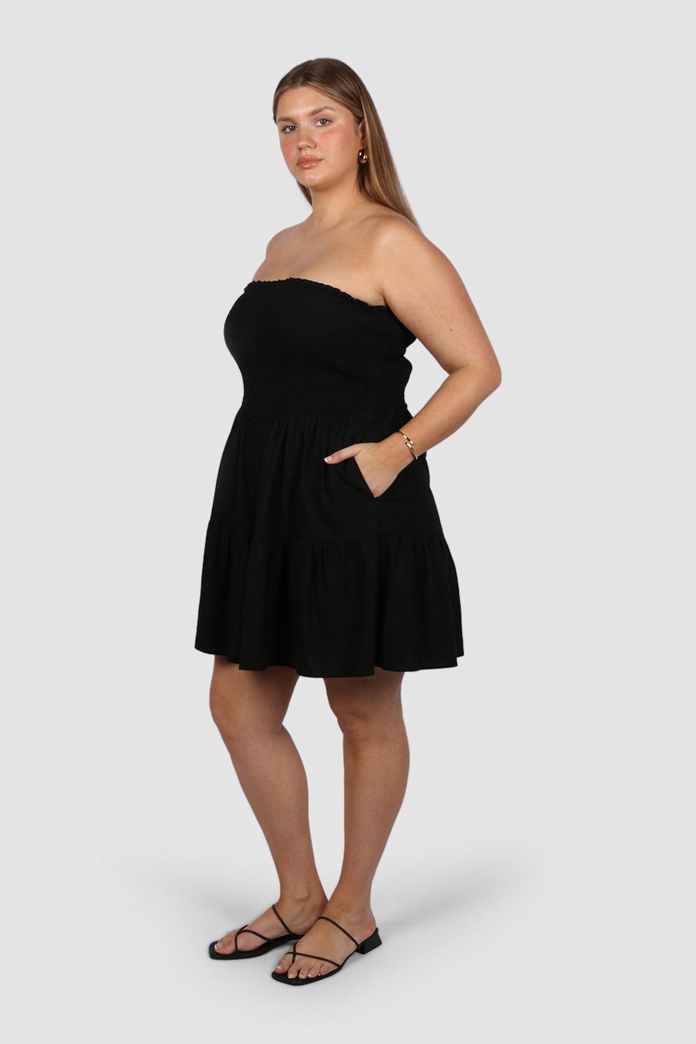 RYLIN DRESS BLACK