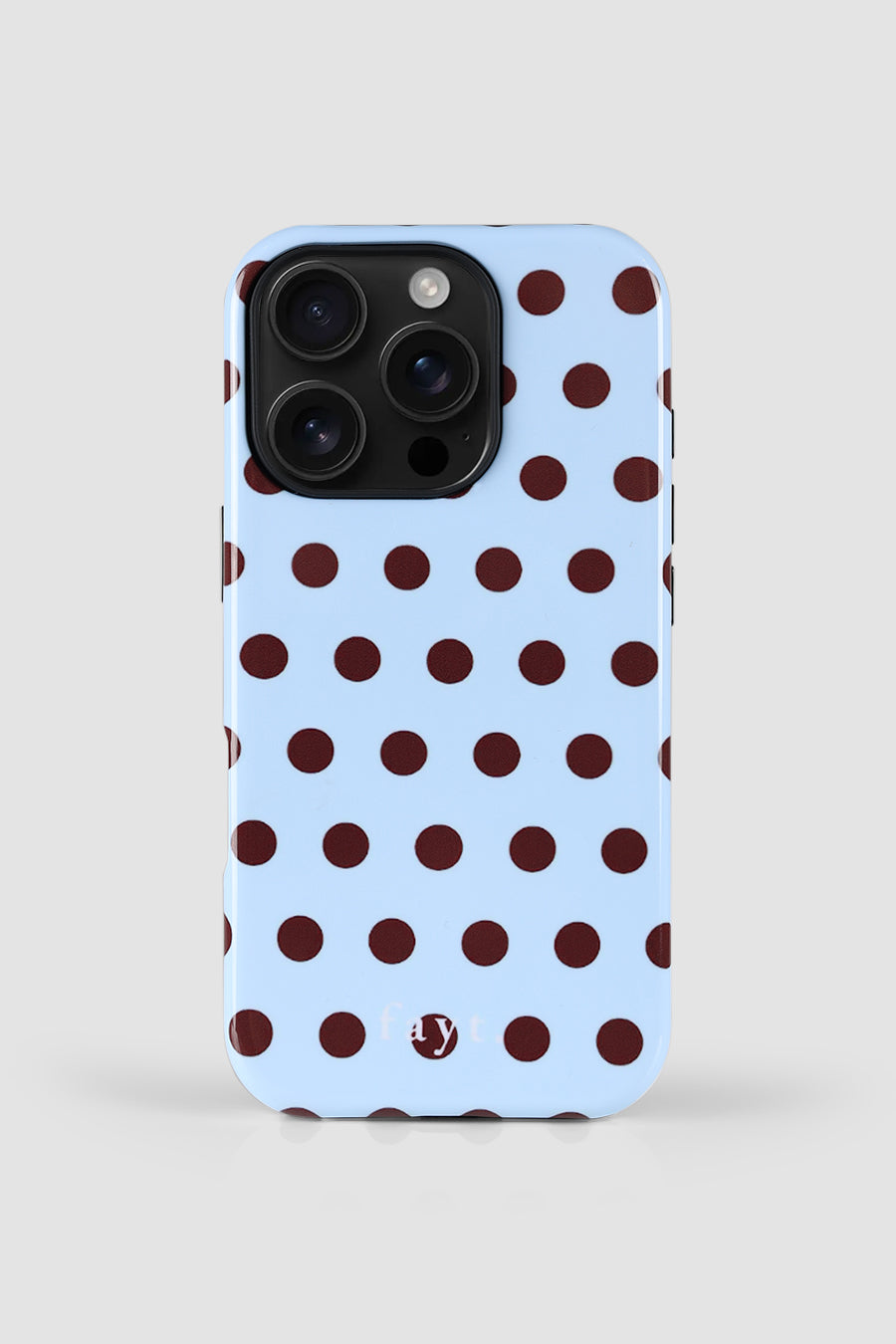 IPHONE CASE BLUE CHOC