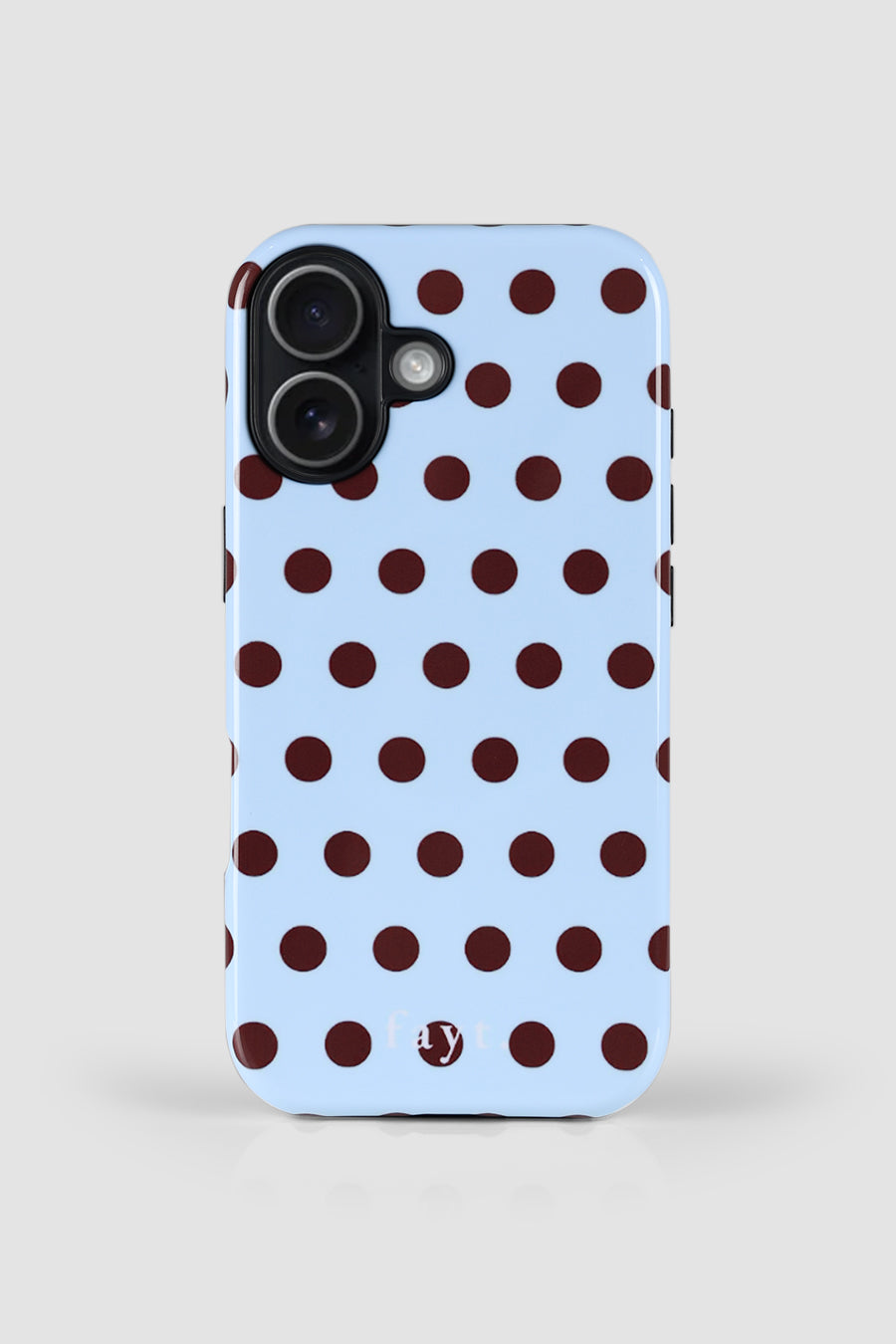 IPHONE CASE BLUE CHOC