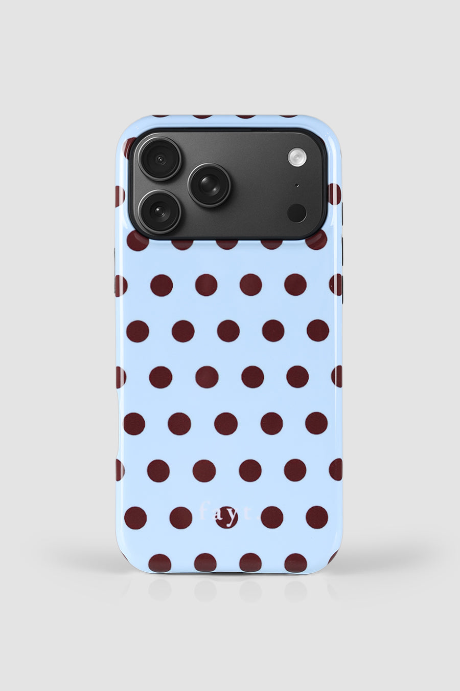 IPHONE CASE BLUE CHOC