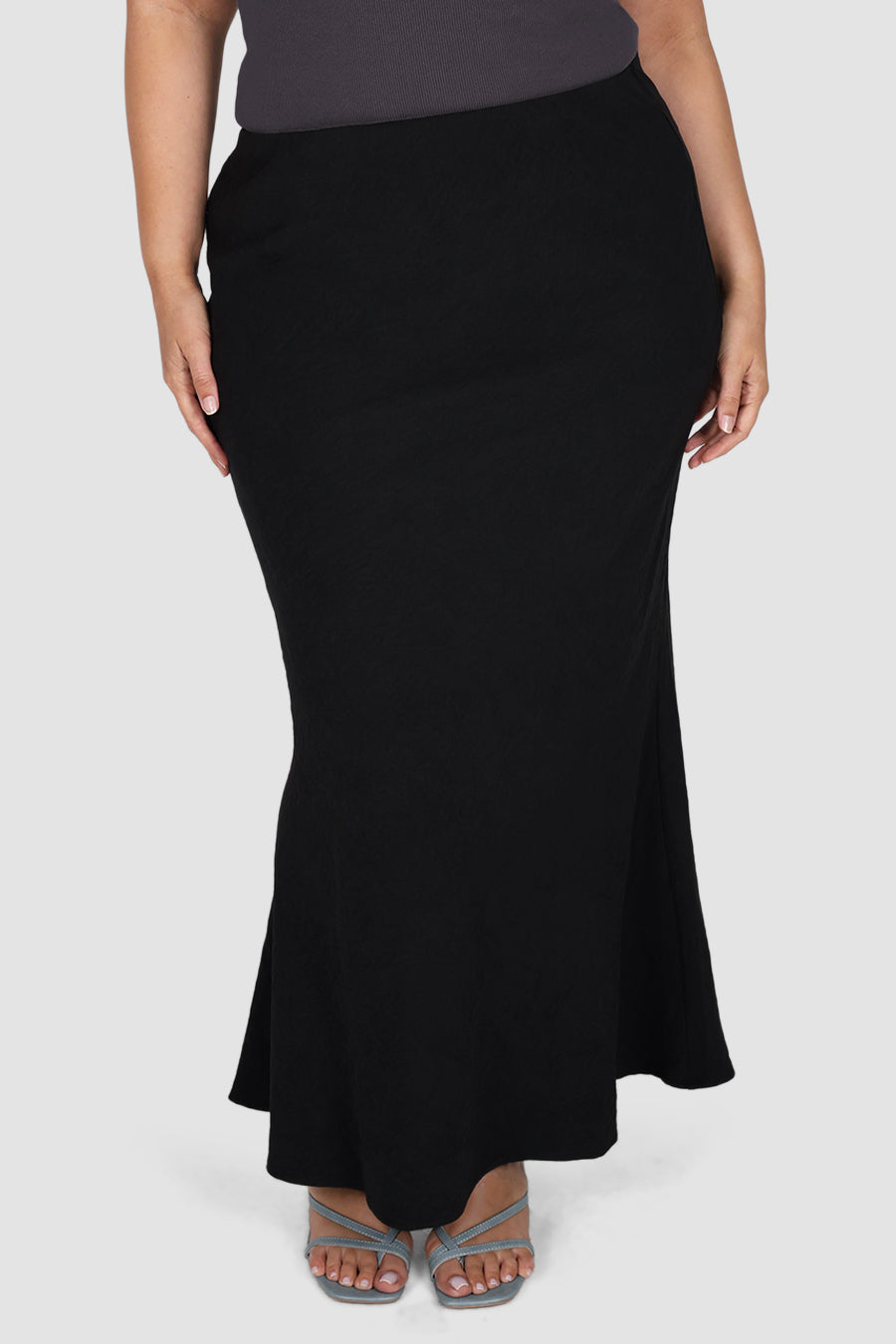 INDI SKIRT CHARCOAL