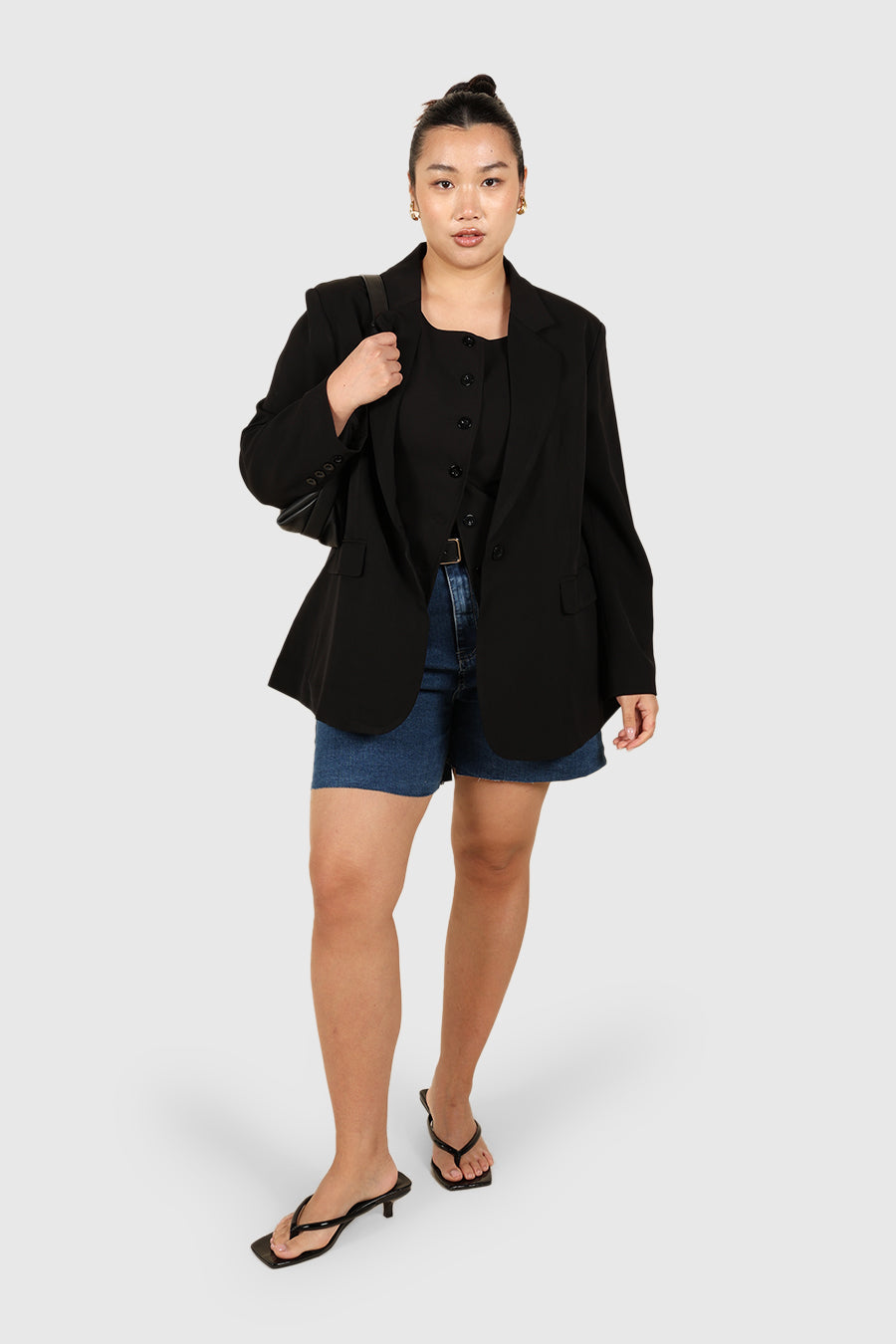 JAGGER DENIM SHORT DEEP BLUE