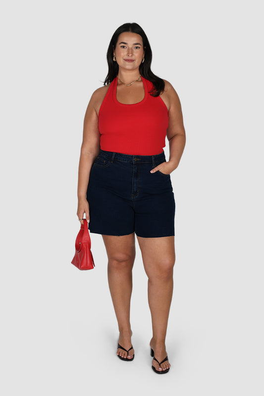 JAGGER DENIM SHORT MIDNIGHT BLUE