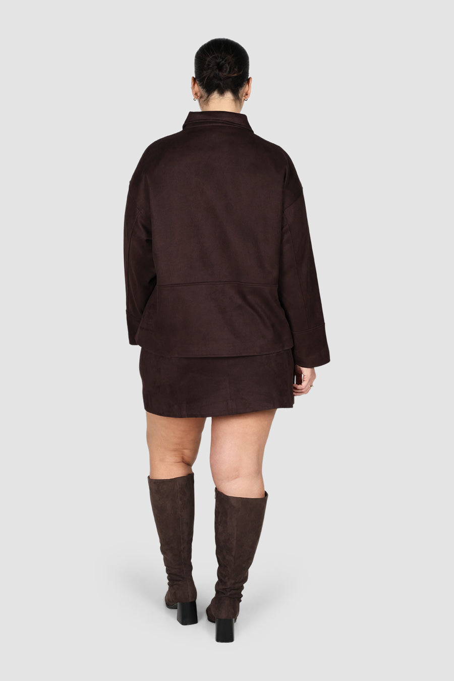 JUDE ZIP JACKET MOCHA