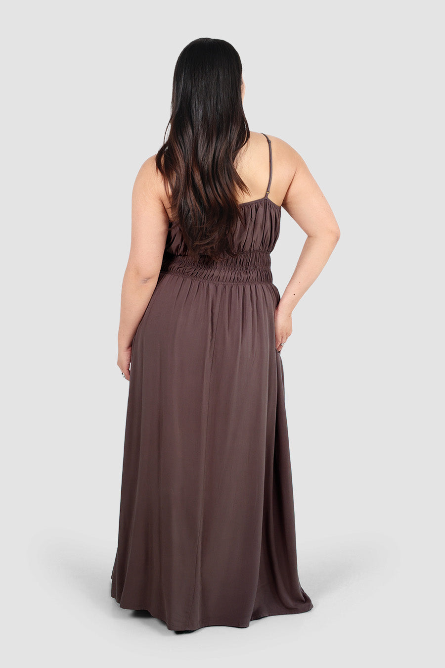 LUNARA MAXI DRESS MOCHA