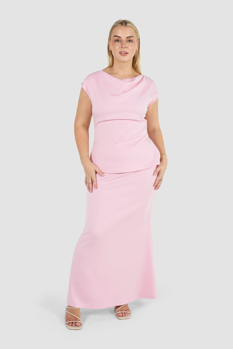 CALAIS SKIRT SOFT PINK