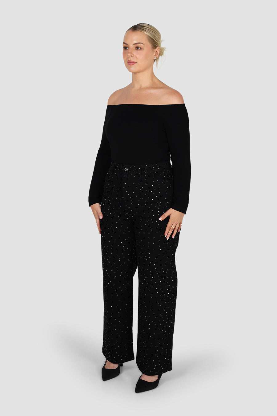 MILLER SPARKLE JEAN BLACK