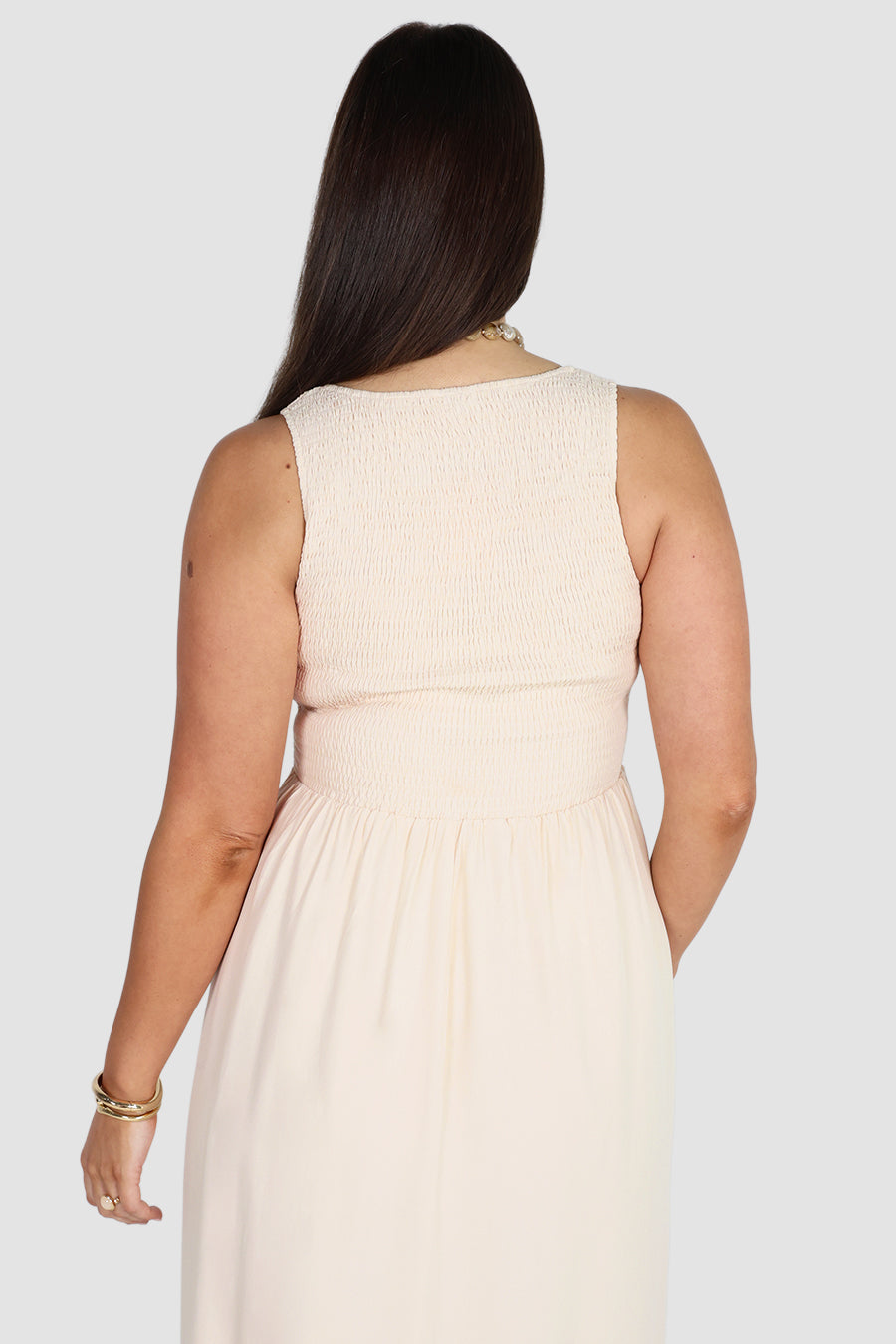 MYRI DRESS VANILLA