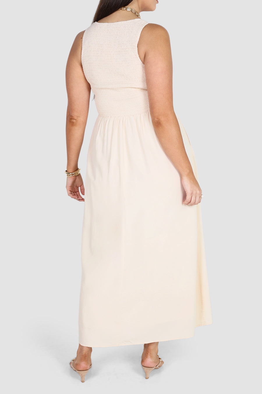 MYRI DRESS VANILLA