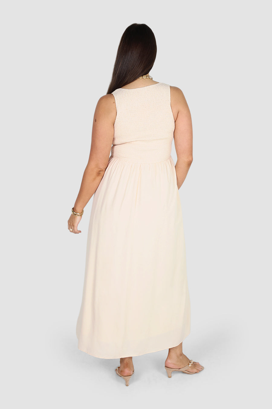 MYRI DRESS VANILLA