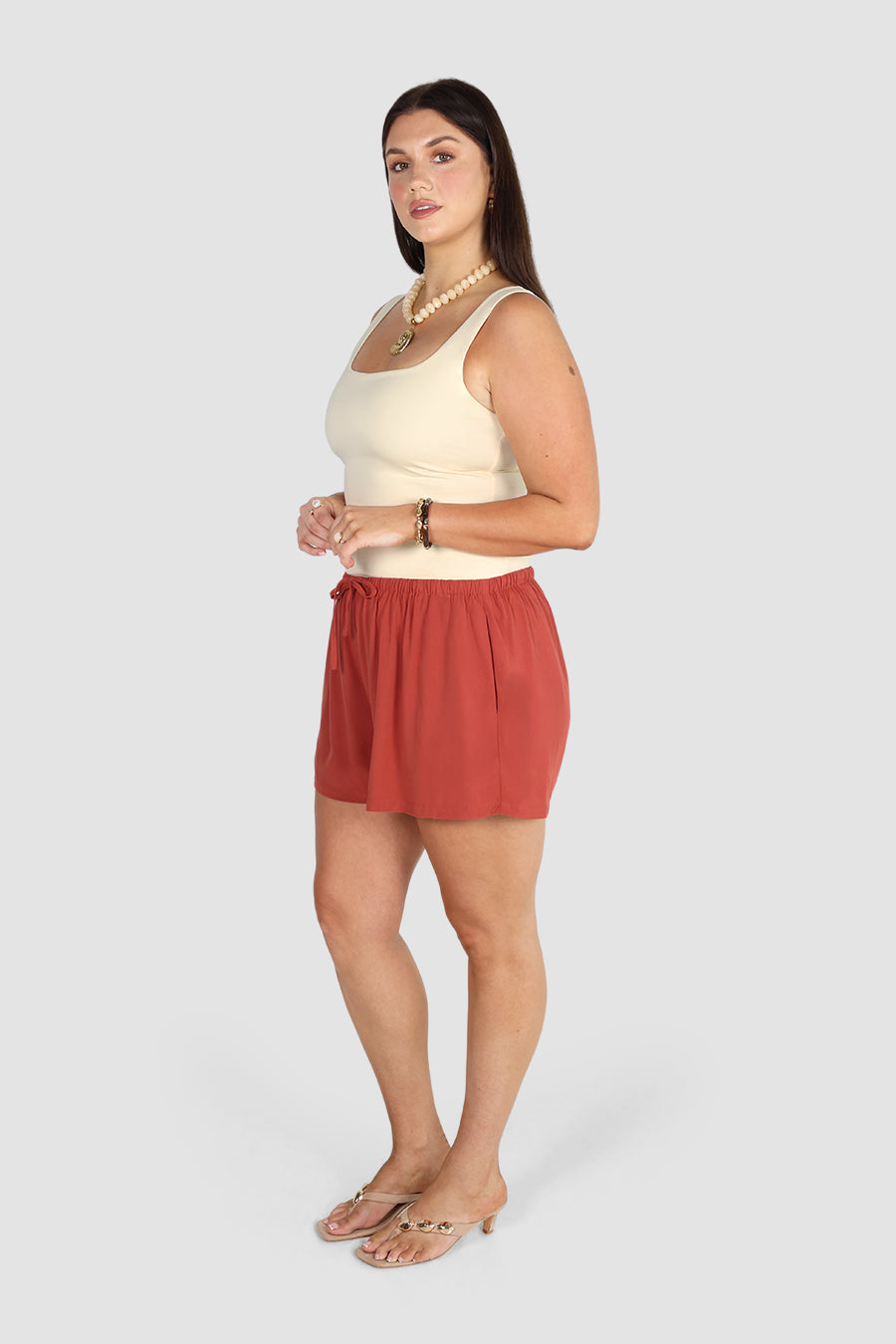 NARA SHORT TERRACOTTA