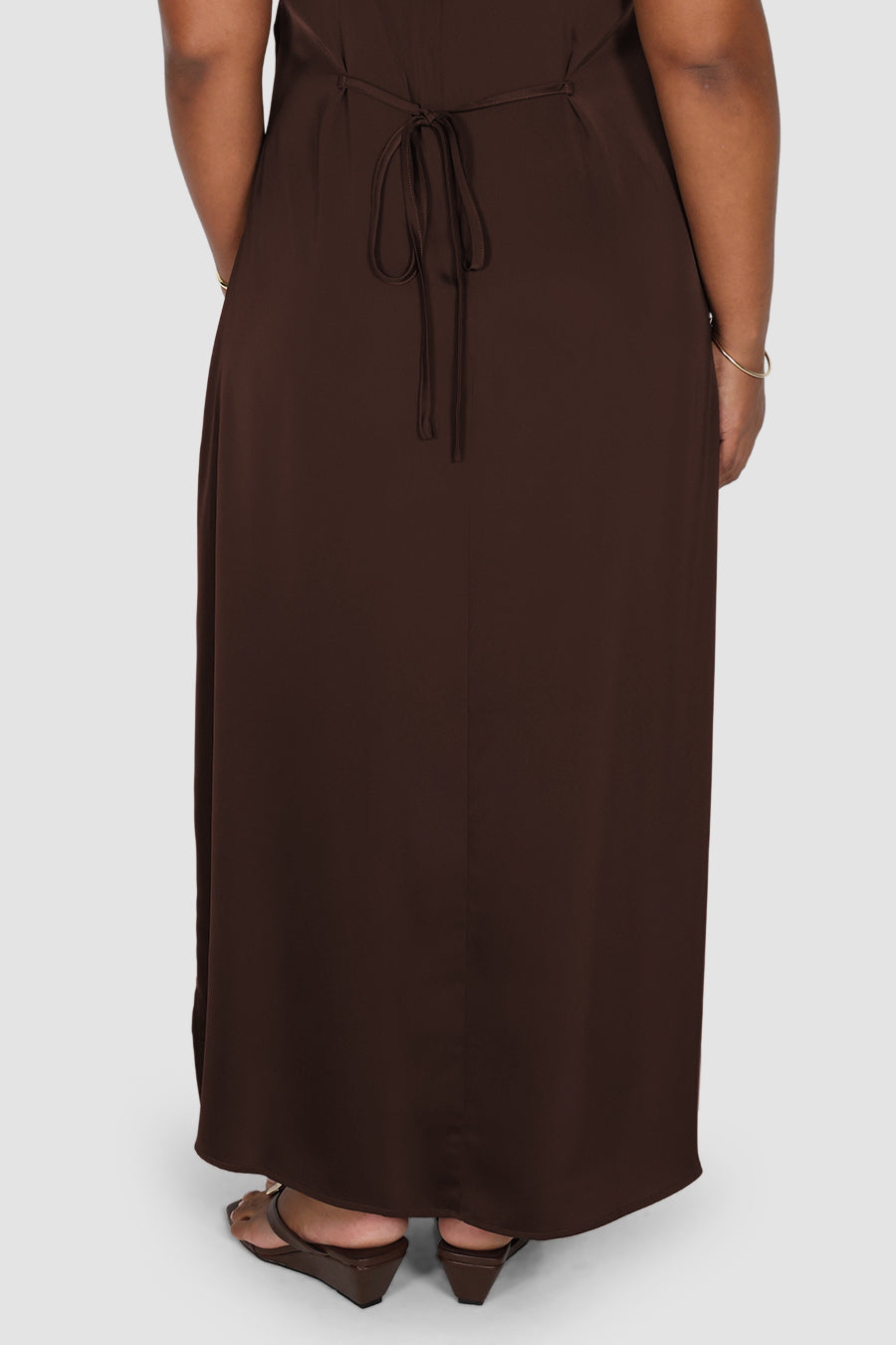NINA DRESS ESPRESSO