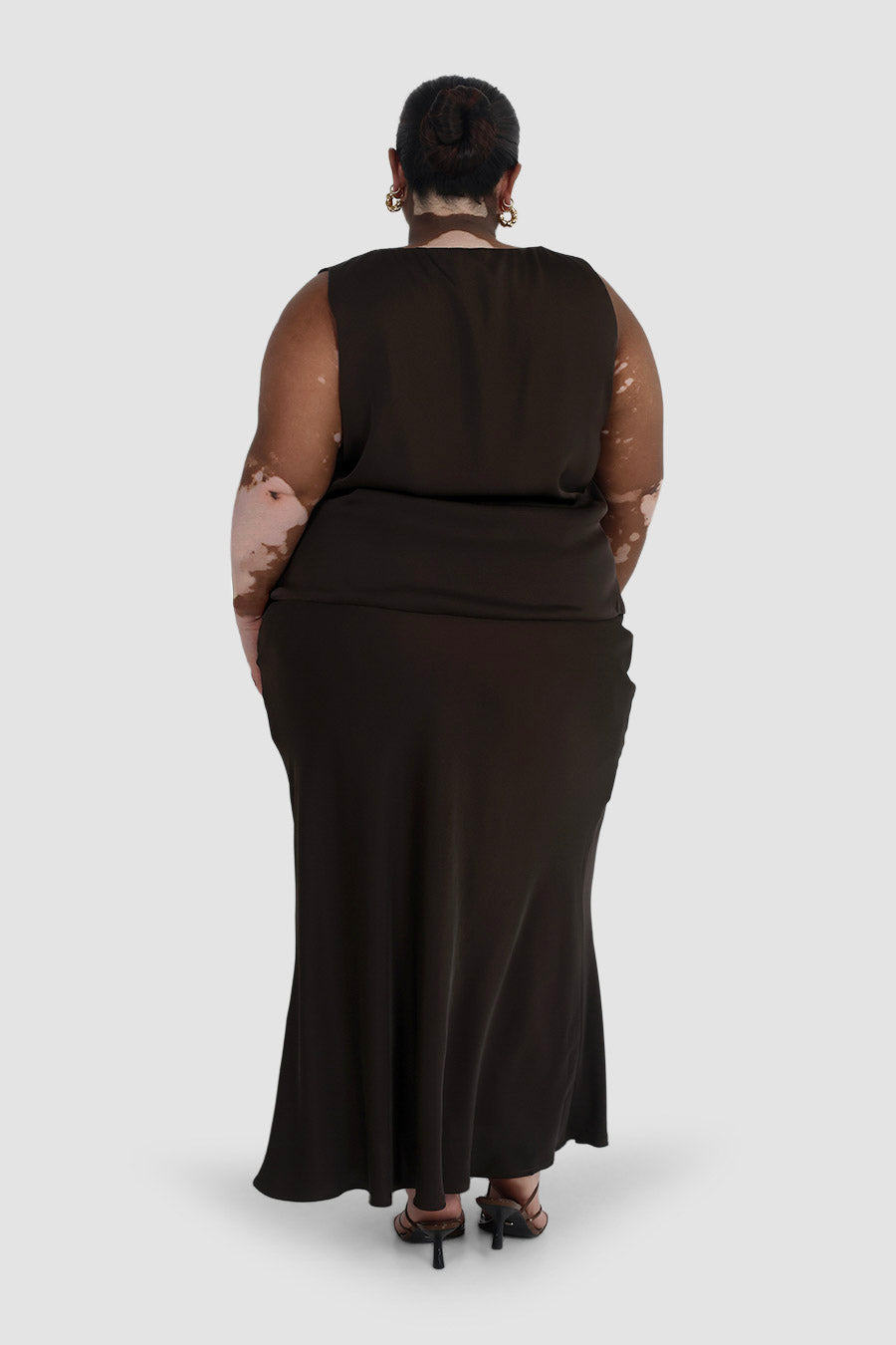 CELENE SKIRT CHOCOLATE