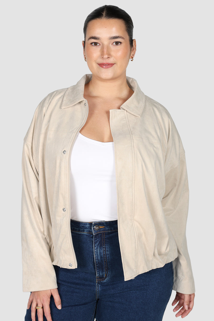 RORY BOMBER JACKET BONE