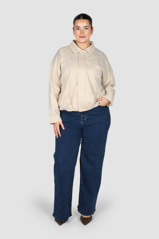 RORY BOMBER JACKET BONE
