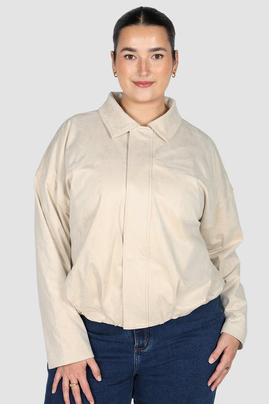 RORY BOMBER JACKET BONE