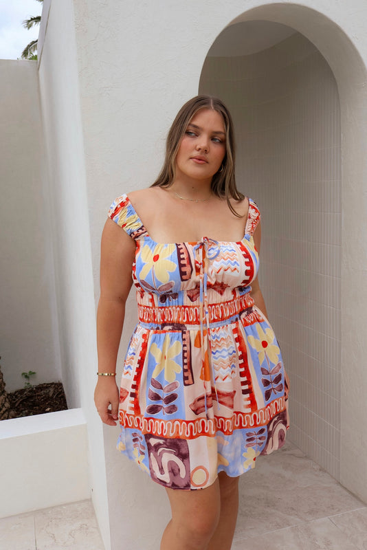 ROUX MINI DRESS TOSCANA