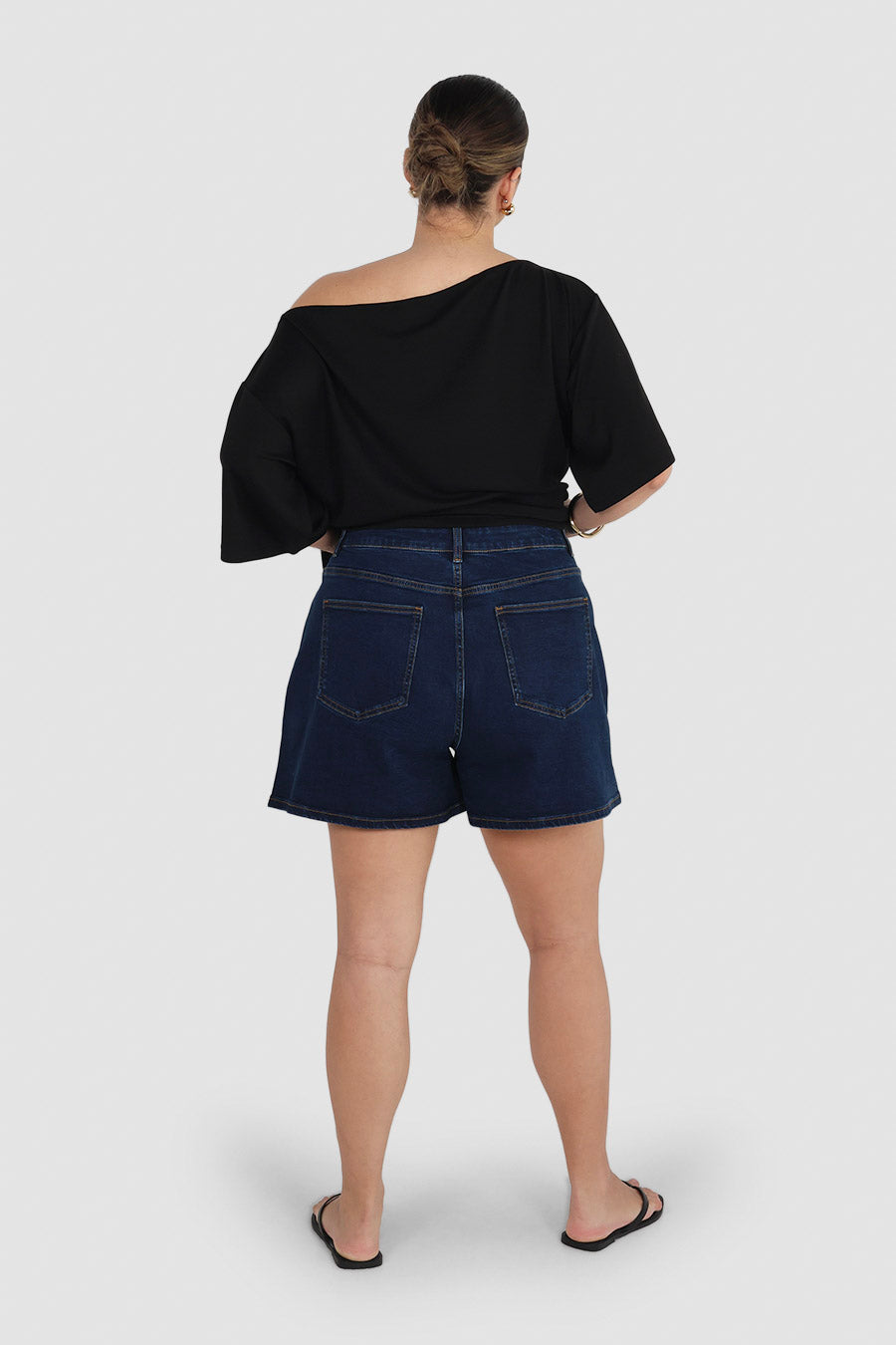 RYDER DENIM SHORTS ULTRA DARK BLUE