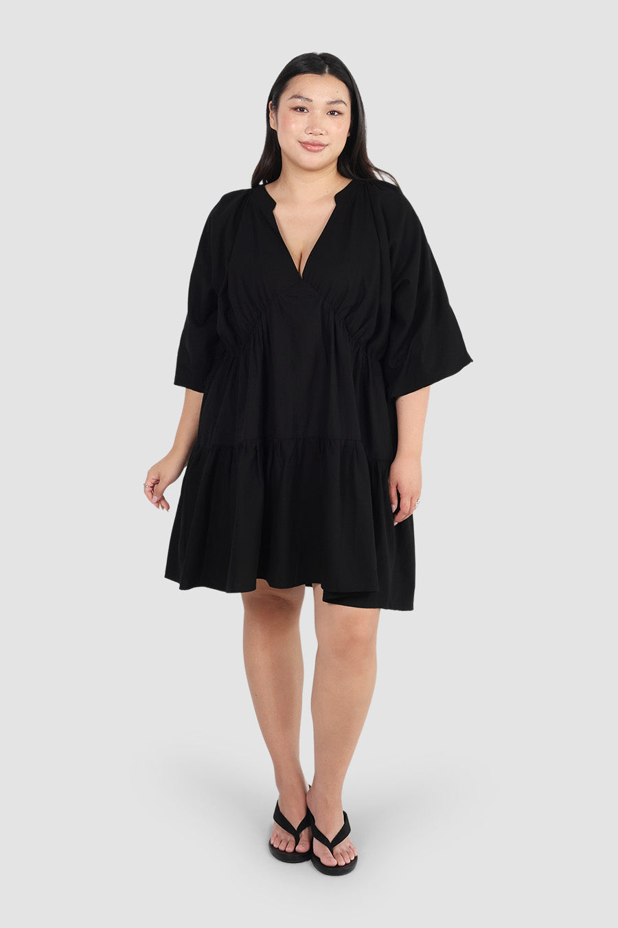 SALORA DRESS BLACK