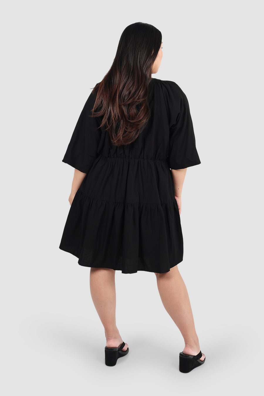SALORA DRESS BLACK