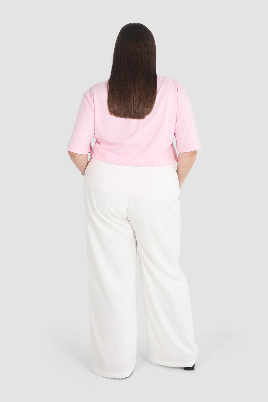 SIGNATURE TEE SOFT PINK