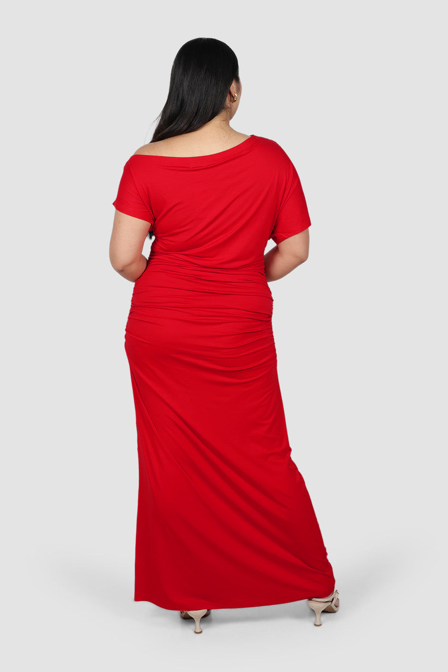 SLOANE DRESS RED