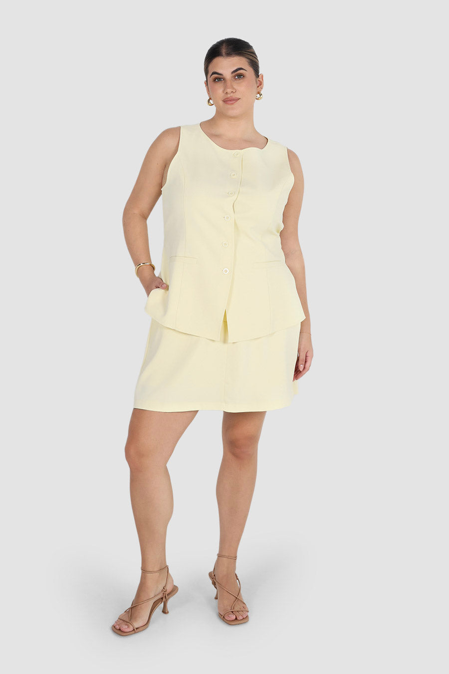 SOREVA SKORT BABY YELLOW
