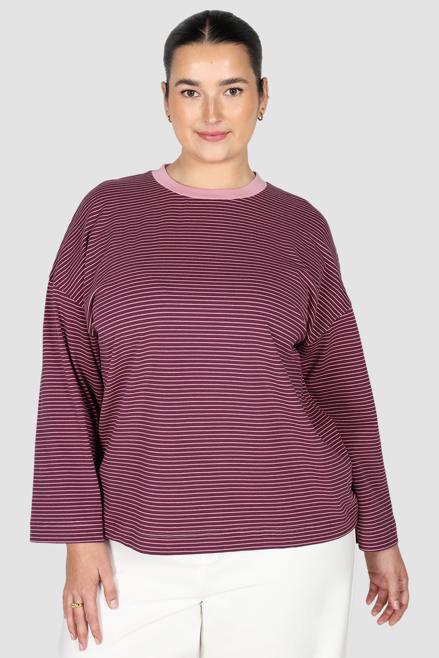 Spencer-LS-Stripe-Tee-Pink-Plum4