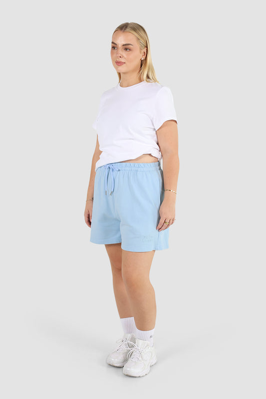 FAYT LOGO SWEAT SHORT BLUE
