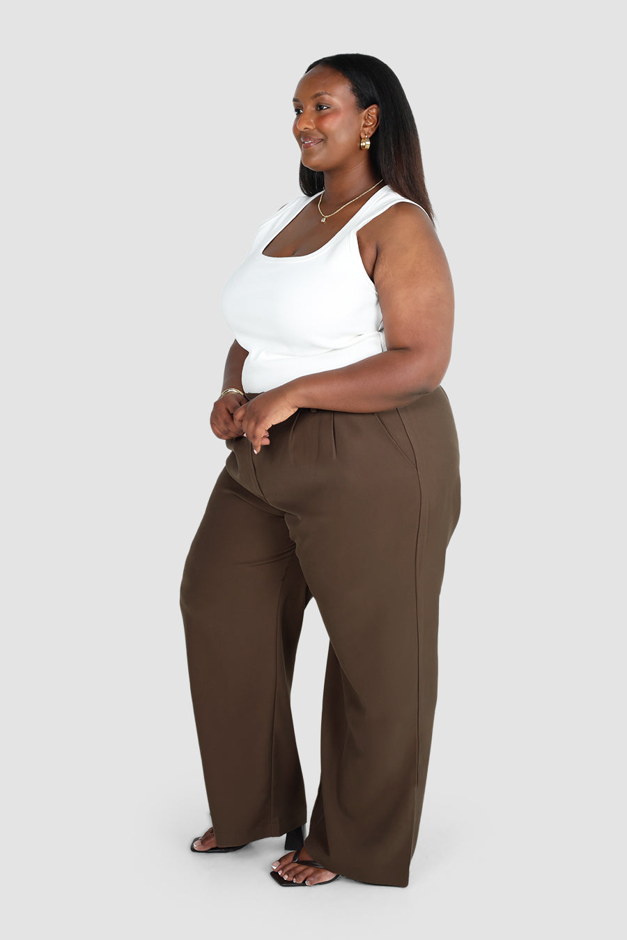 WESTBURY PANT CHOCOLATE