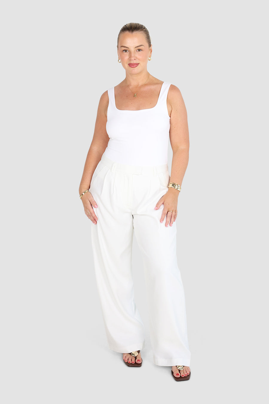WESTBURY PANT WHITE
