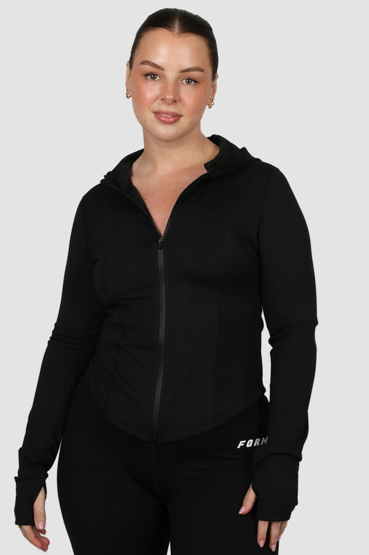 ACTIVE JACKET BLACK - Fayt The Label