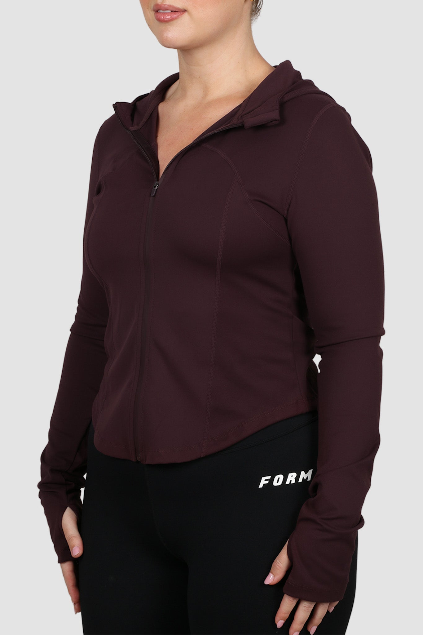 ACTIVE JACKET PLUM - Fayt The Label
