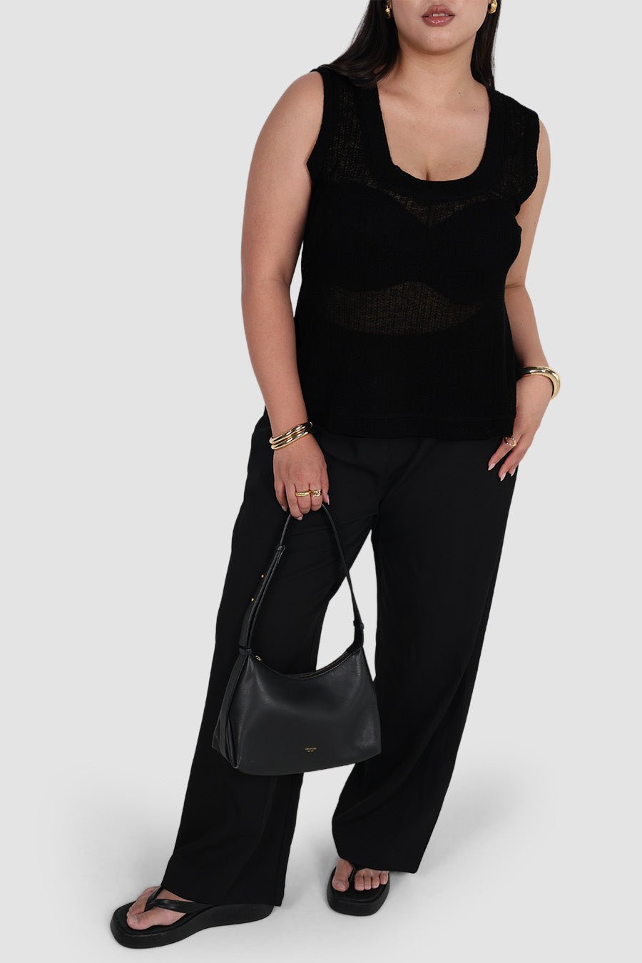 ALBA TOP BLACK - Fayt The Label