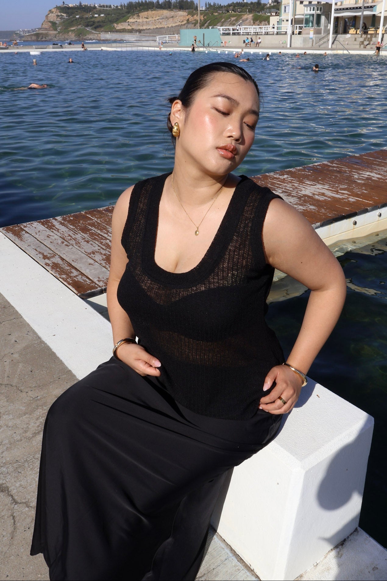 ALBA TOP BLACK - Fayt The Label