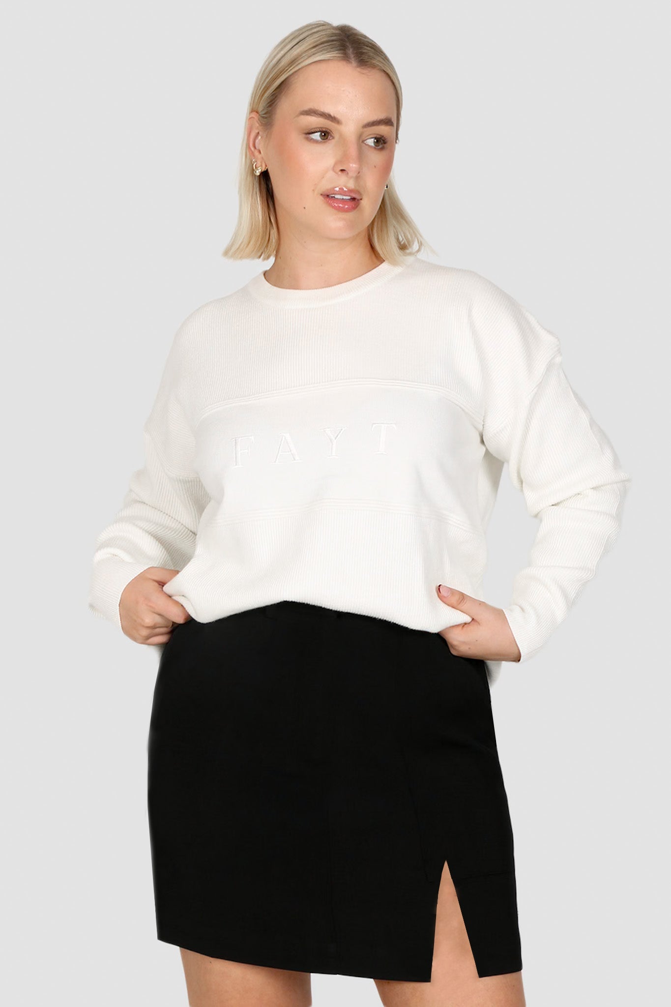 ANA SKIRT BLACK - Fayt The Label