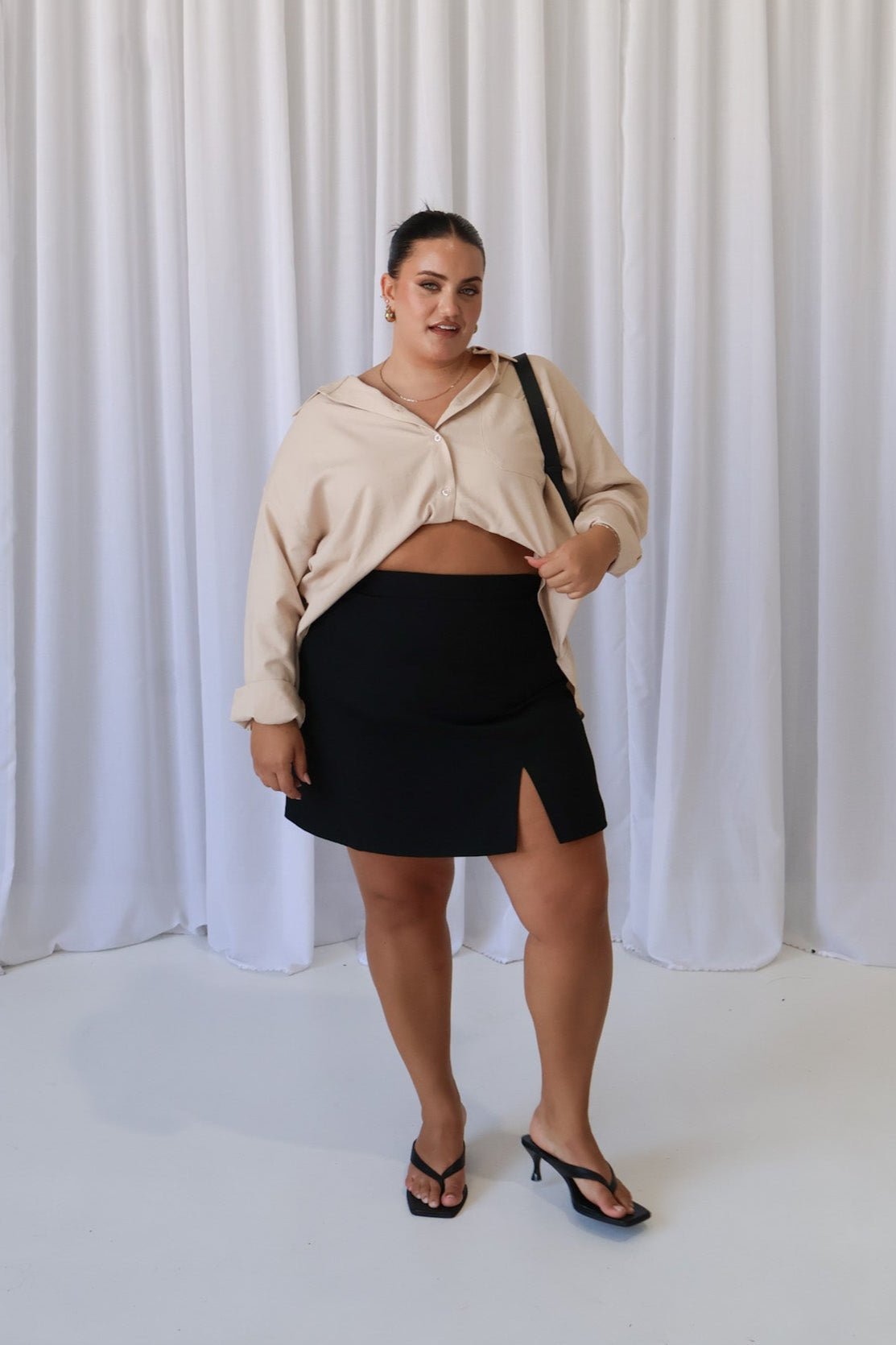 ANA SKIRT BLACK - Fayt The Label