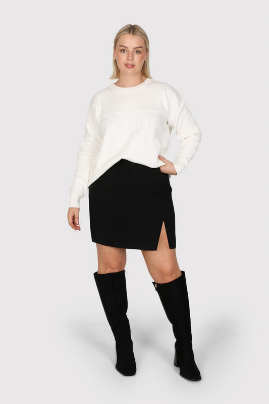 ANA SKIRT BLACK - Fayt The Label