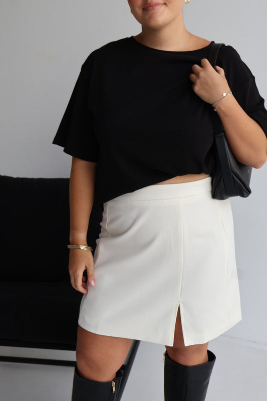 ANA SKIRT WHITE - Fayt The Label