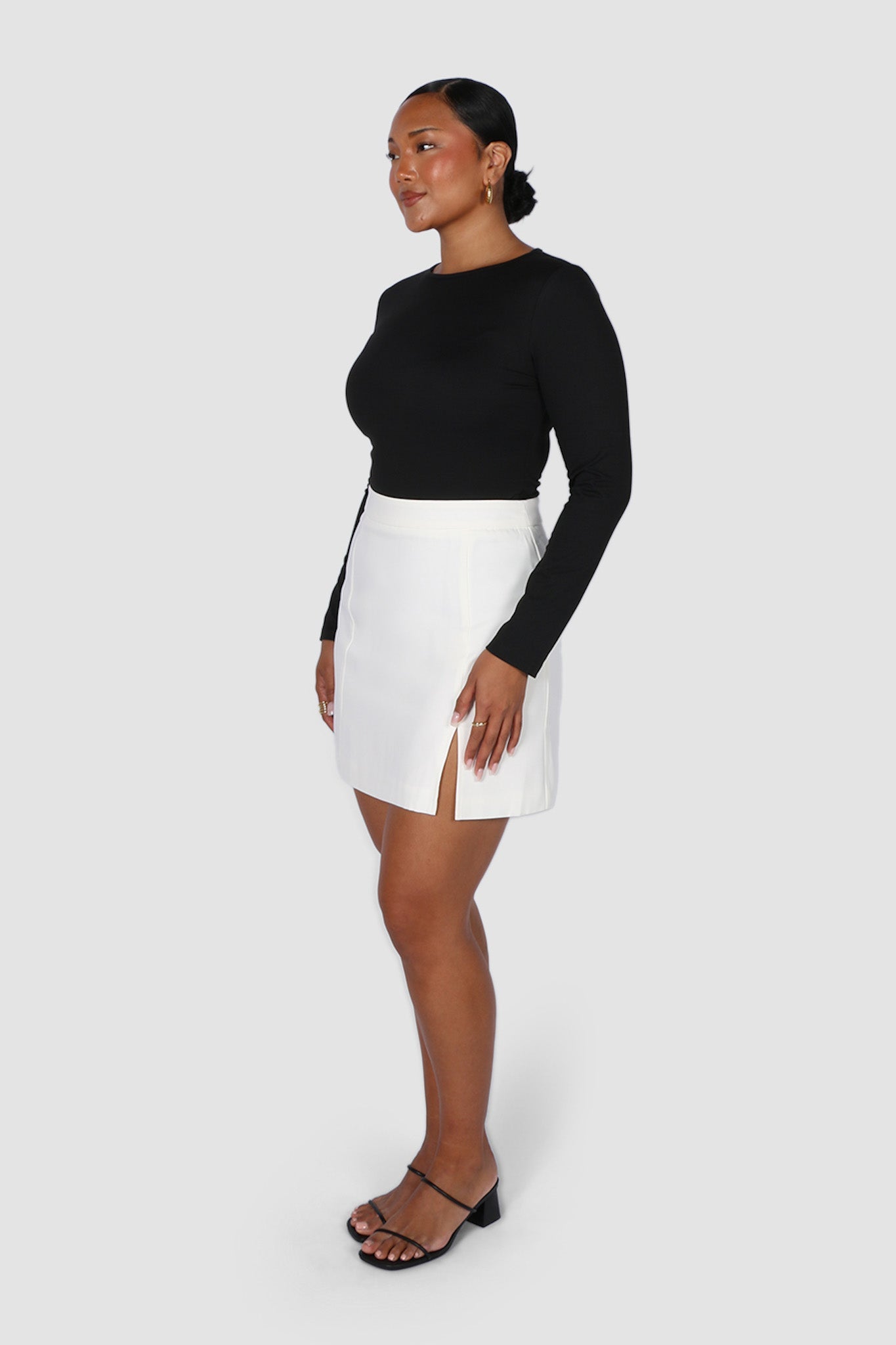 ANA SKIRT WHITE - Fayt The Label