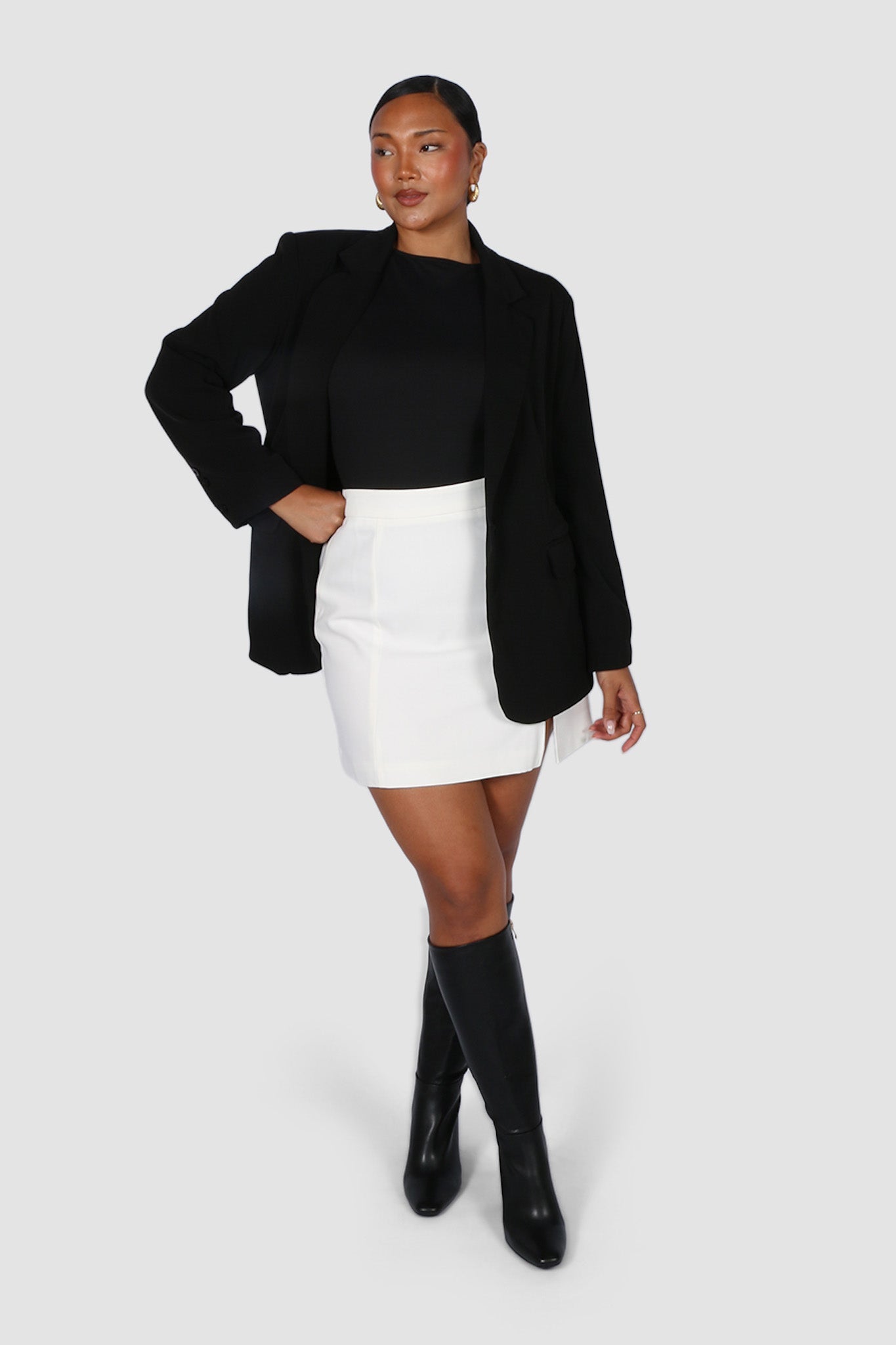 ANA SKIRT WHITE - Fayt The Label