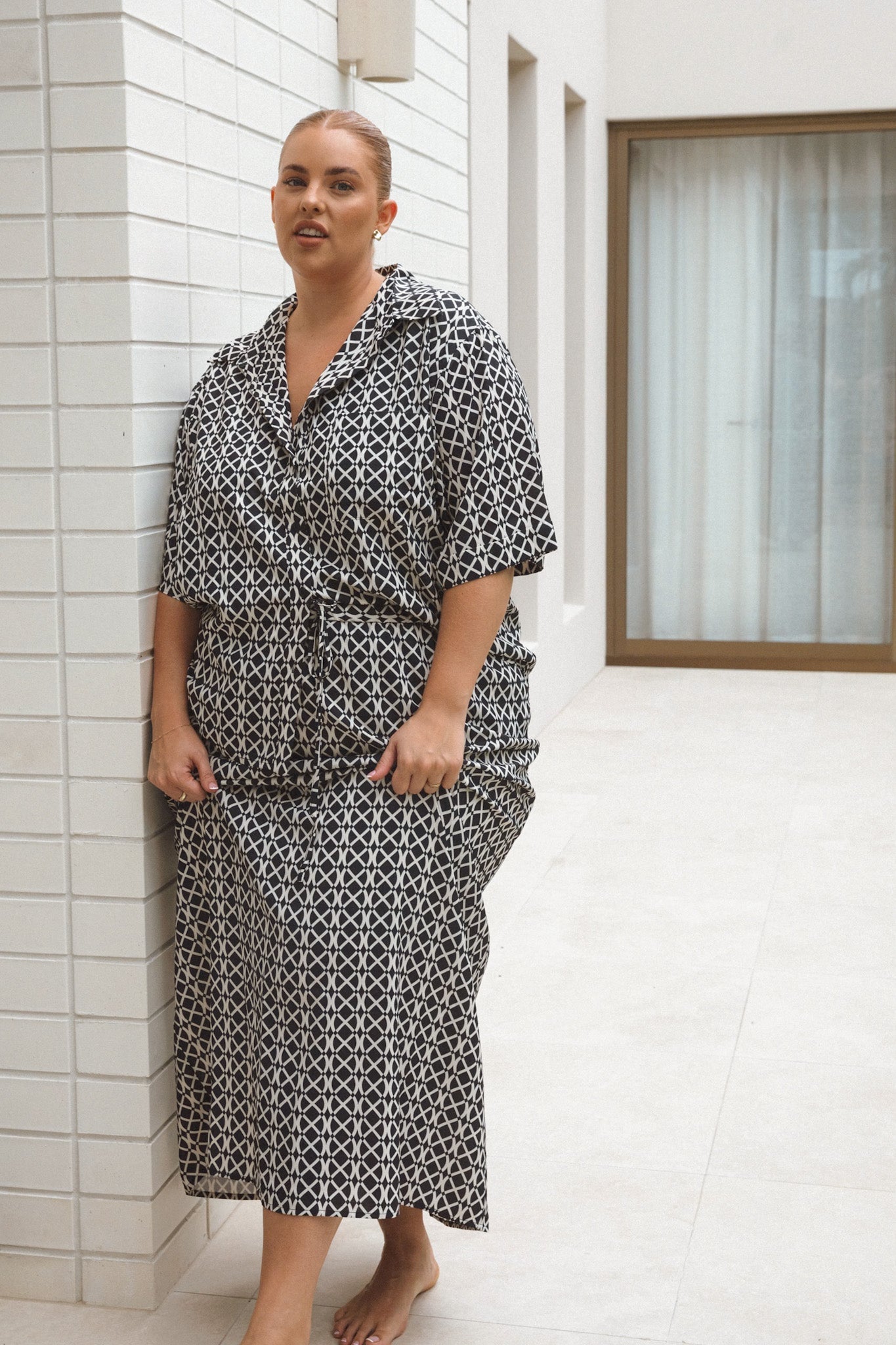 ANAIA SKIRT GEO - Fayt The Label