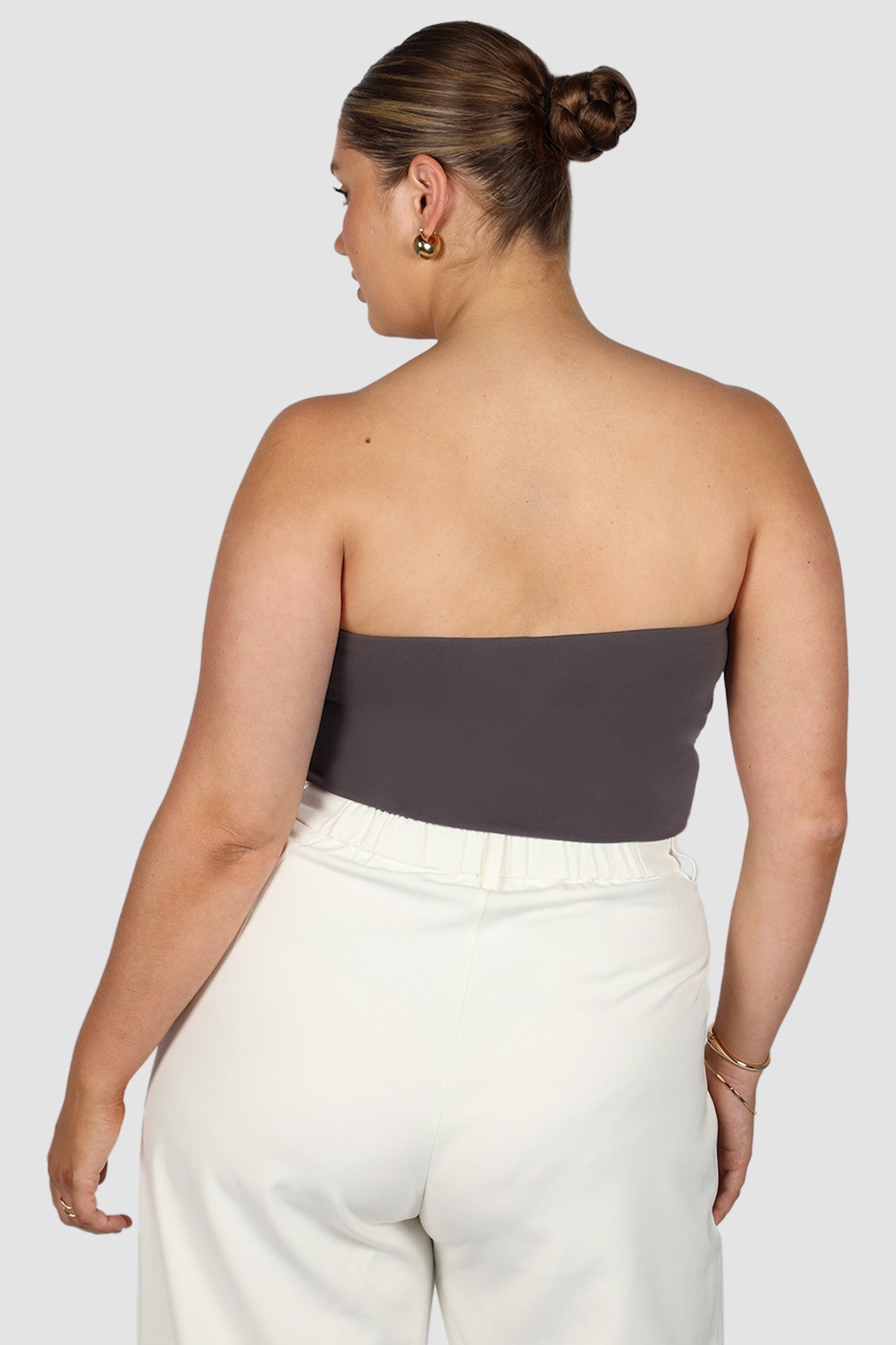 APRIL TOP CHARCOAL - Fayt The Label